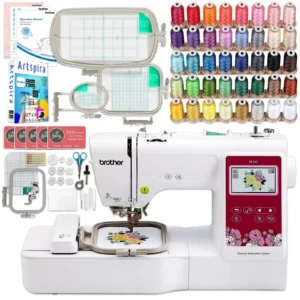 Embroidery Machine / Hoops & Embroidery Threads