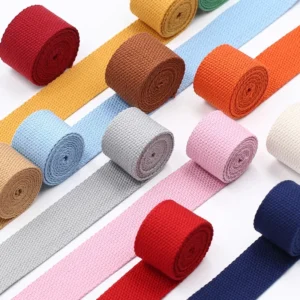 Canvas Ribbon Belt Bag