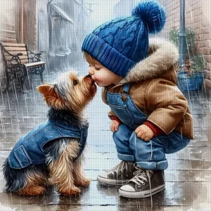 Boy Cross Stitch Kit