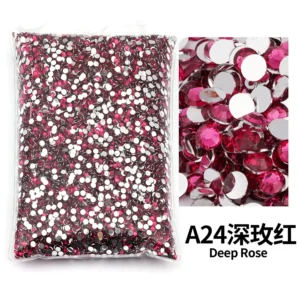 6mm Resin Non Rhinestones